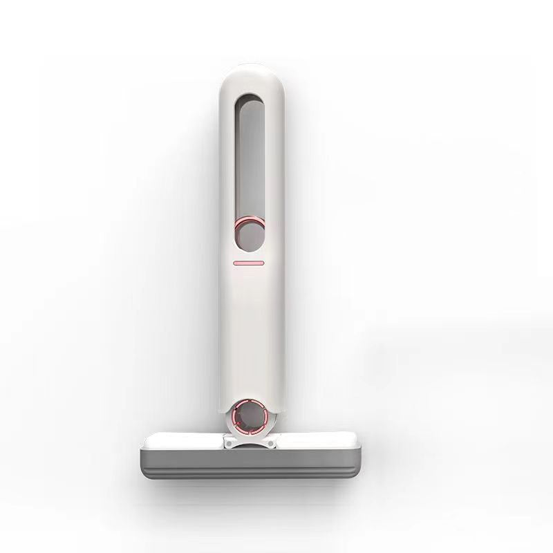 新しいポータブルセルフNSqueezeミニモップ、怠惰な手洗い不要の強力な吸収性モップ多機能ポータブルスクイーズクリーニングモップデスク窓ガラスクリーナーキッチンカースポンジクリーニングモップホームクリーニングツール