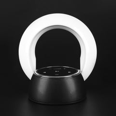クリエイティブ Bluetooth サブウーファー ステレオスピーカー LED デスクランプ 無段階調光 折りたたみ式 タッチ式 雰囲気 ナイトライト