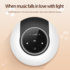 クリエイティブ Bluetooth サブウーファー ステレオスピーカー LED デスクランプ 無段階調光 折りたたみ式 タッチ式 雰囲気 ナイトライト