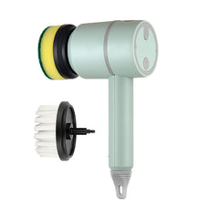 電動洗浄ブラシ 食器洗いブラシ 自動ワイヤレス USB充電式 プロ仕様 キッチン 浴槽 タイル洗浄ブラシ