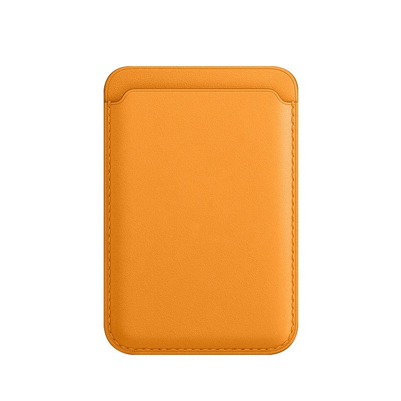 Magsafe対応 高級レザー カードホルダー ウォレットケース 14 Pro Max 13 12 携帯バッグ 吸着 アクセサリーカバー