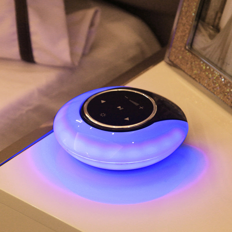 クリエイティブ Bluetooth サブウーファー ステレオスピーカー LED デスクランプ 無段階調光 折りたたみ式 タッチ式 雰囲気 ナイトライト