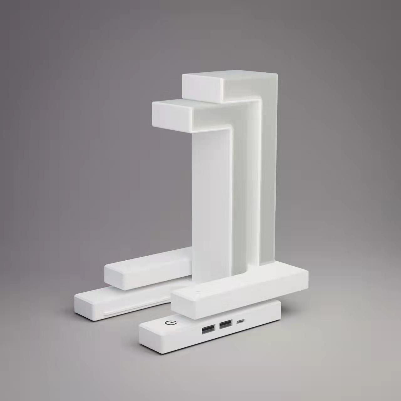クリエイティブなスマートフォンワイヤレス充電サスペンションテーブルランプバランスランプフローティングホームベッドルーム