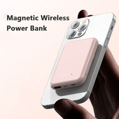 ミニ急速充電磁気ワイヤレスパワーバンク5000MAhポータブル